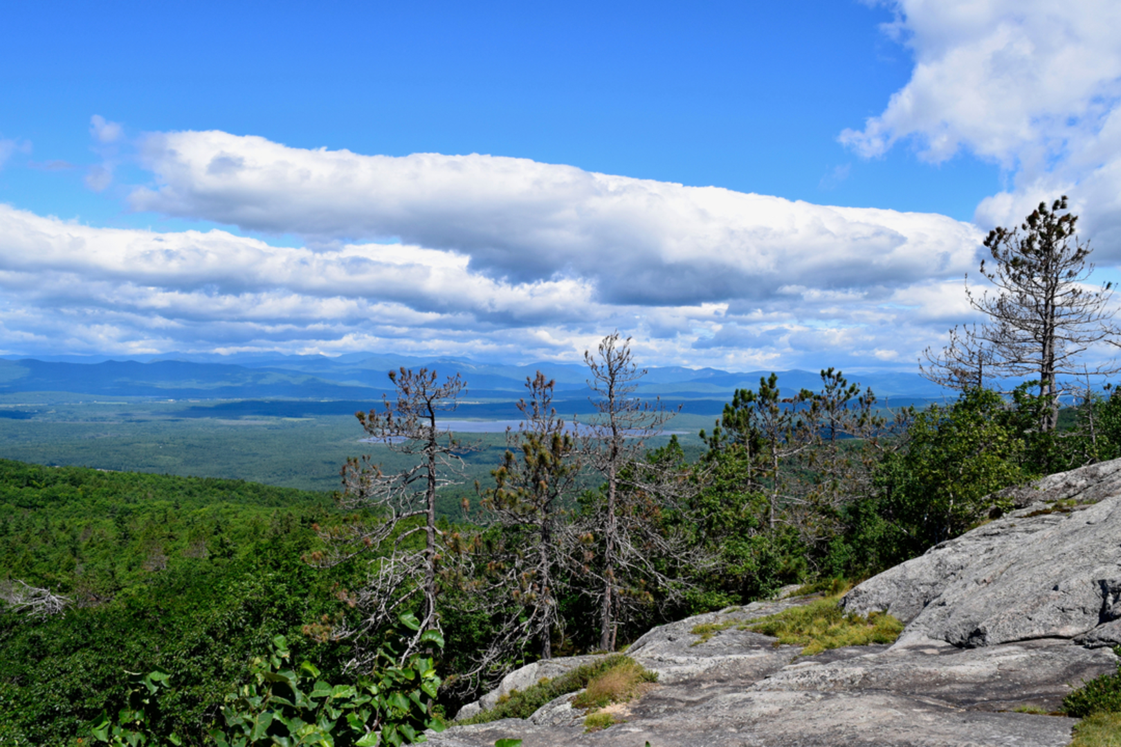 An image depicting the trail Pleasant Mountain Trail and its surrounding area.