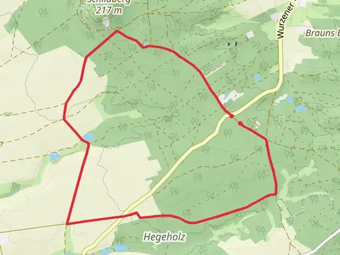 Schildguer Weg and Ochsensaal Hohburg Loop