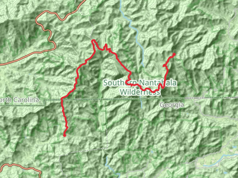 Appalachian Trail from Charlies Creek Road
