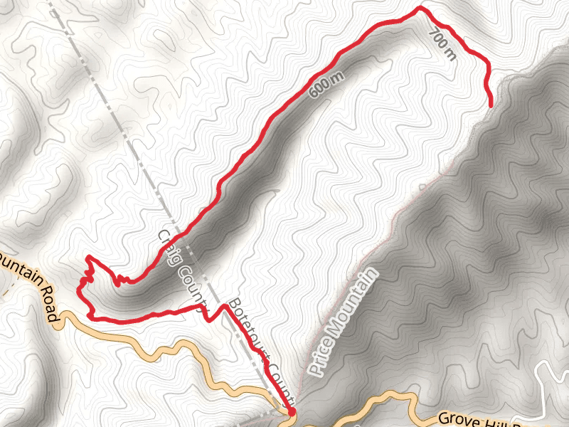 Sulphur Ridge Trail