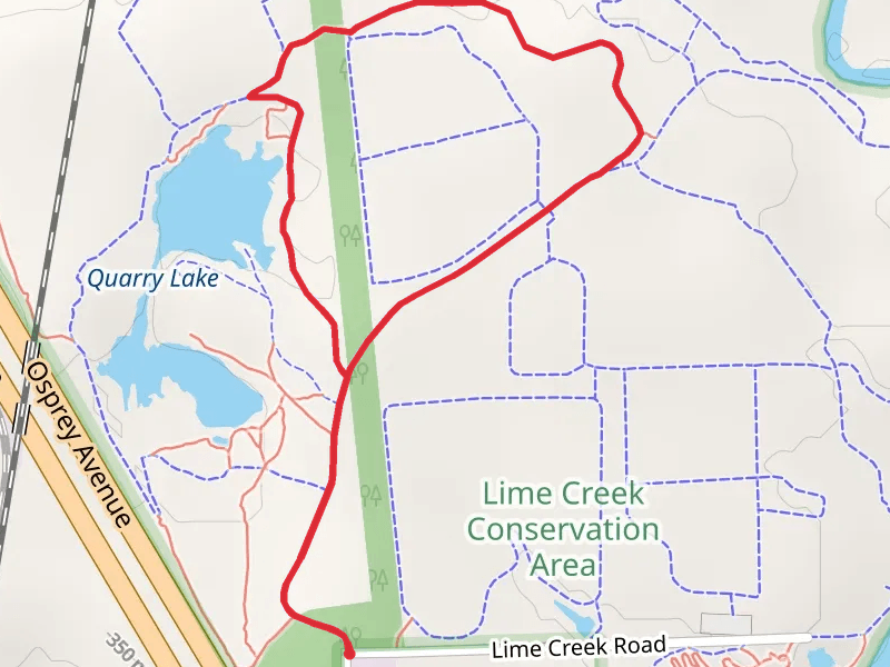 Old Stage Run - Quarry Lake Loop