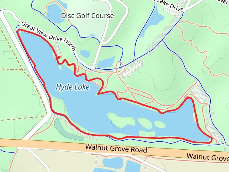 Hyde Lake Loop