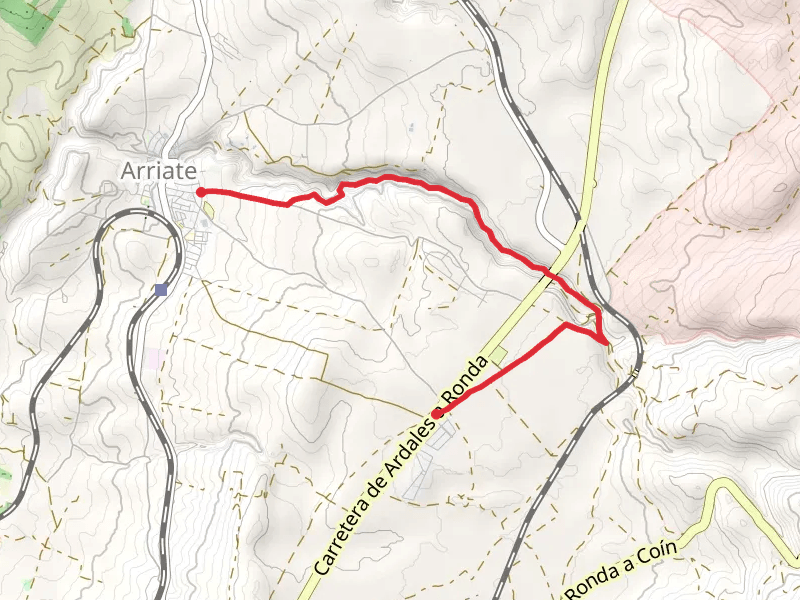 From Ronda to Arriate - Guadiaro PR A 250