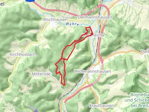 Elisabethpfad and Barbarossaweg Loop