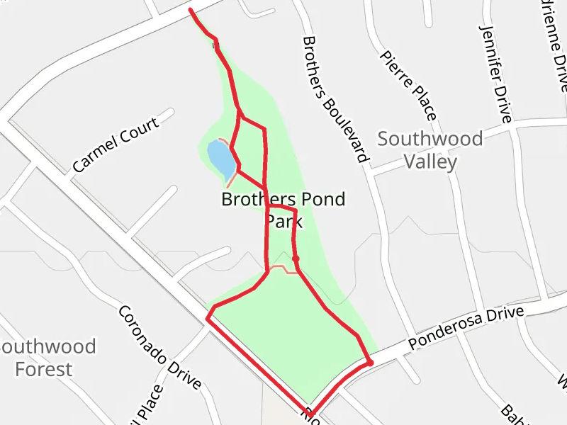 Brothers Pond Park Loop