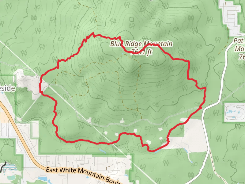 Blue Ridge Mountain and Blue Ridge Trail Loop