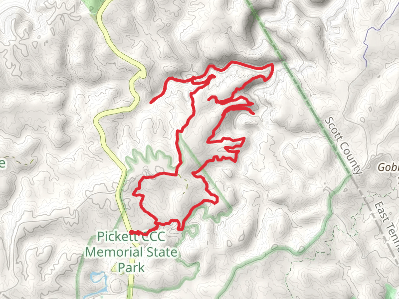Hidden Passage Trail and John Muir Loop Trail