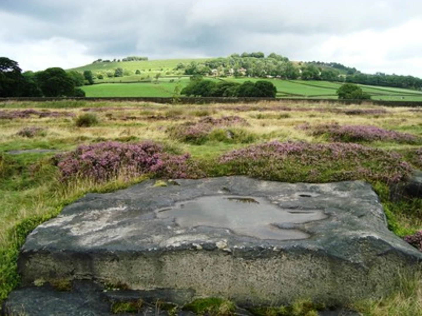 An image depicting the trail Hawksworth Spring, Howden Wood and Hope Hill and its surrounding area.