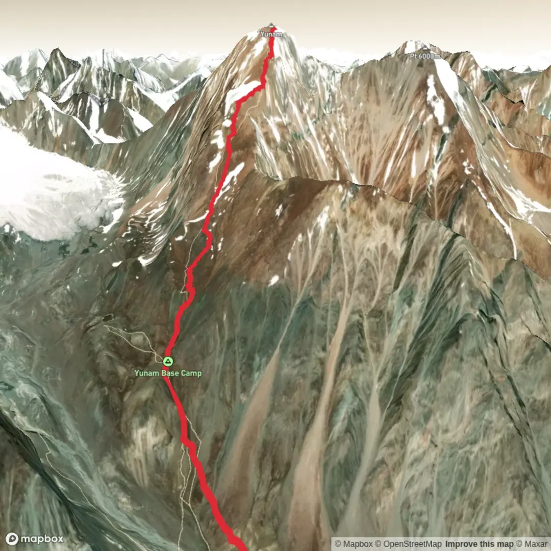 An image depicting the trail Yunam and its surrounding area.