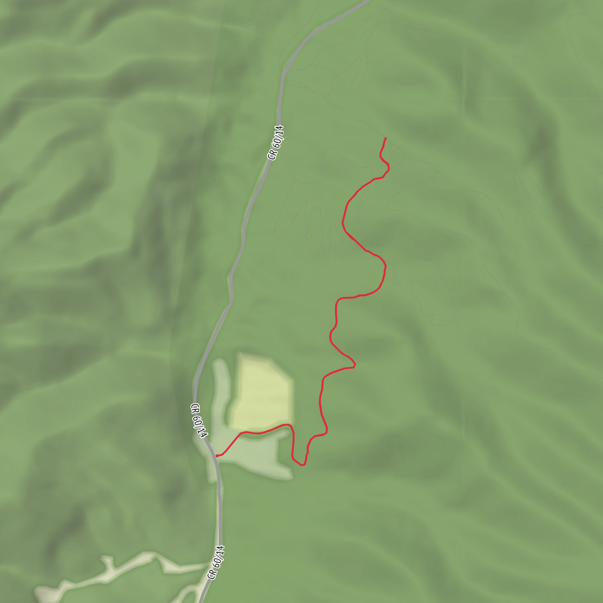 Old Field Trail mobile static map