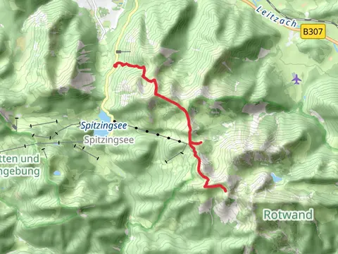 Rotwandhaus Walk via Taubenstein