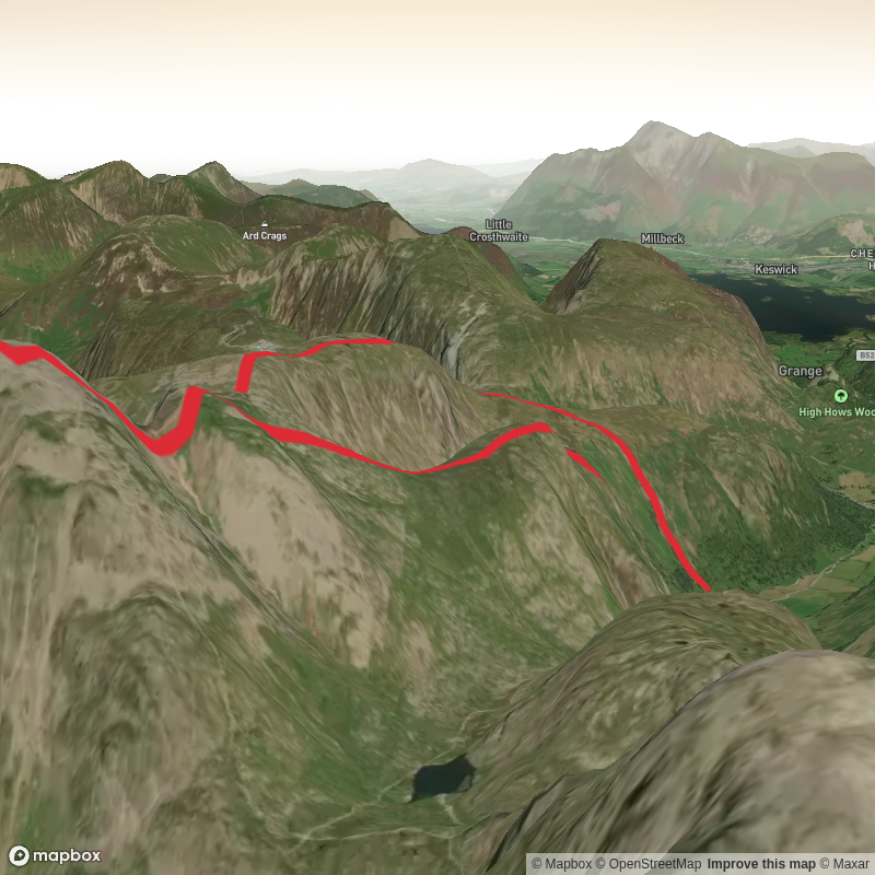 Grey Knotts, Great Gable and Base Brown Loop