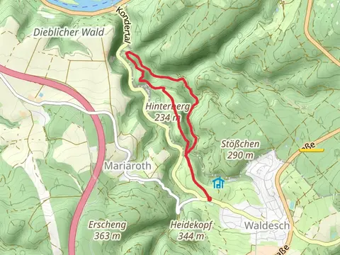 Hinterberg Loop via Am Schlüssel