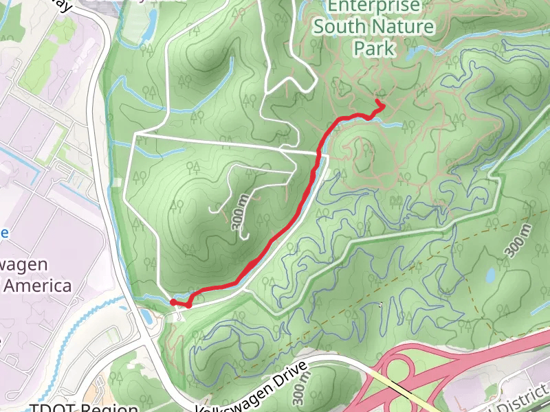 Poe Run Path