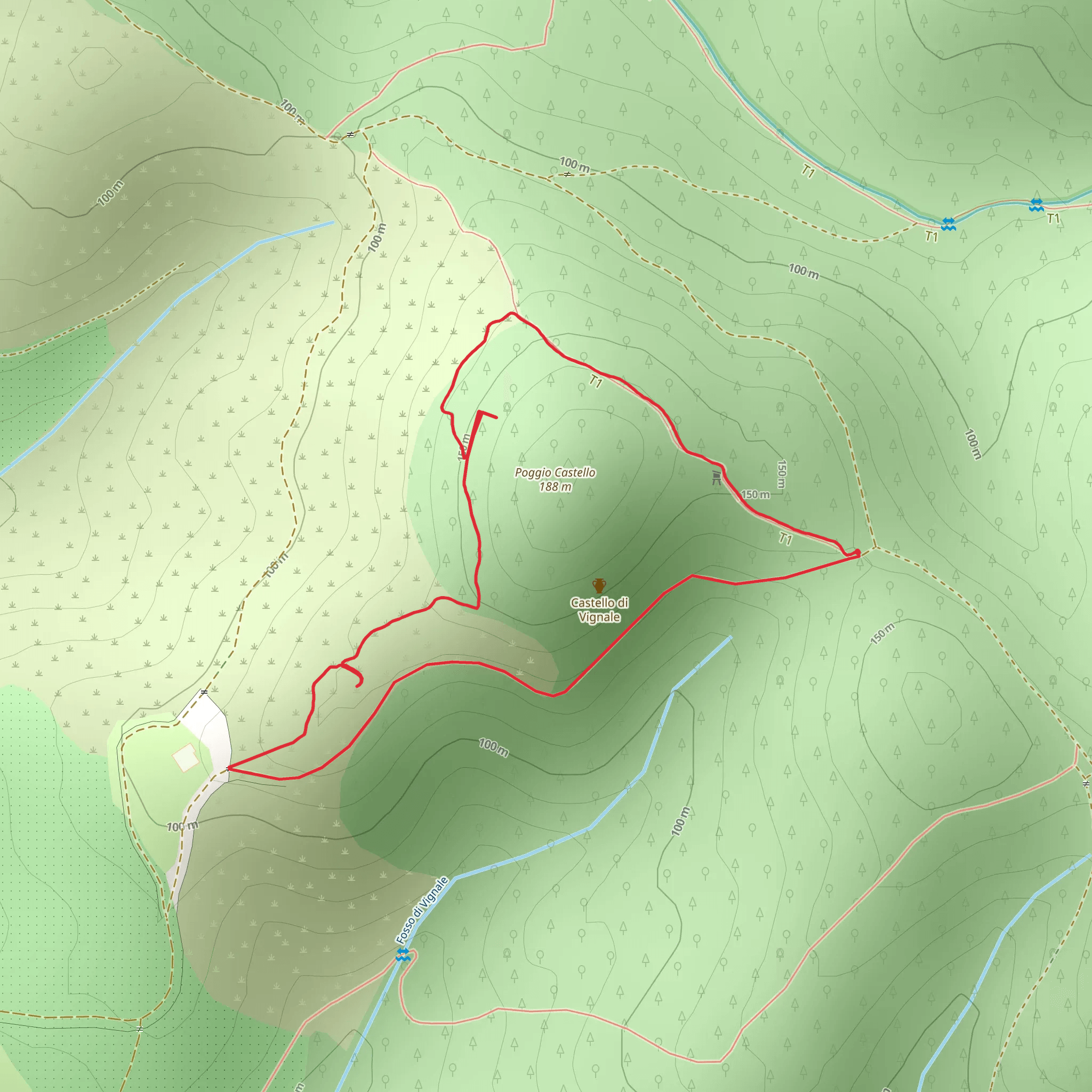 Castello di Vignale mobile static map
