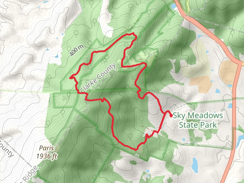 Piedmont Overlook, Old and South Ridge Loop Trail