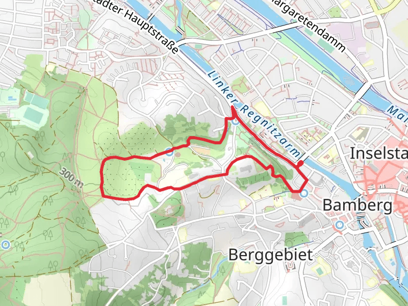 Erthalweg and Schopfungweg Loop - Bamberg
