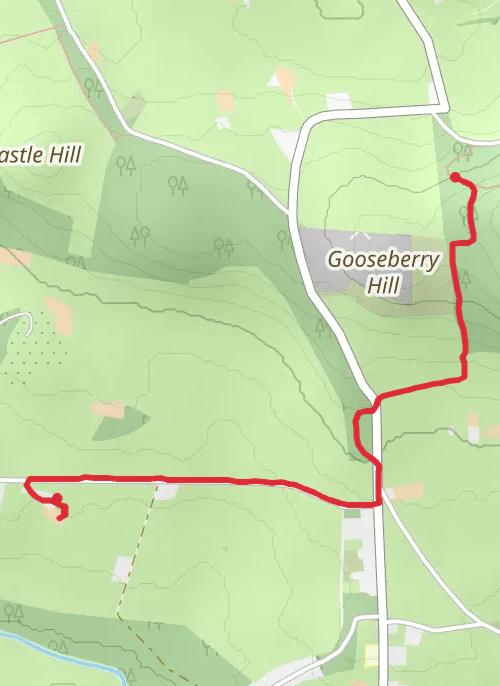 New Ballyhoura way mobile static map