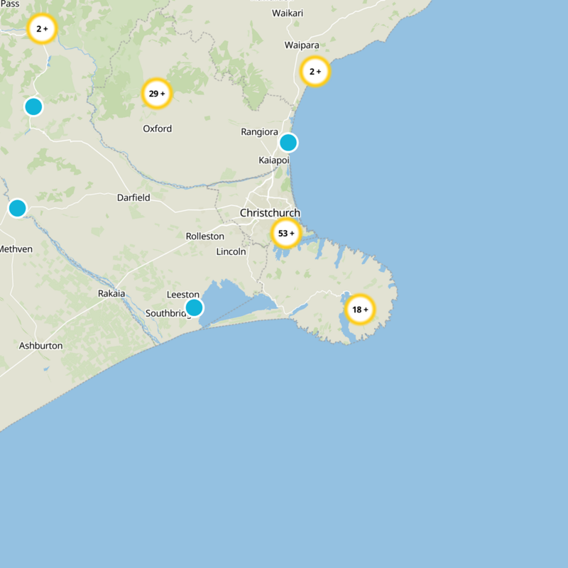 Canterbury Static Map