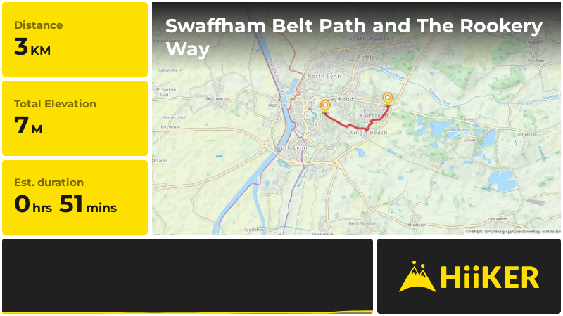 Swaffham Belt Path and The Rookery Way | Norfolk | England