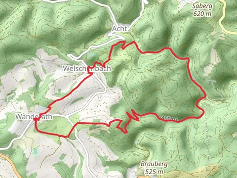 Achterbach via Wanderather