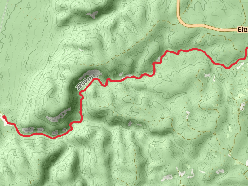 Jacob Canyon Route Trail