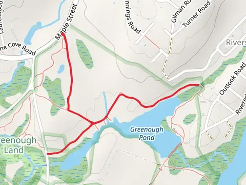 Wood Duck Trail and Greenough Trail