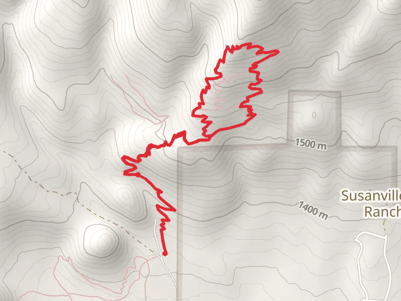 Heart Attack Hill and Rocky Top Loop