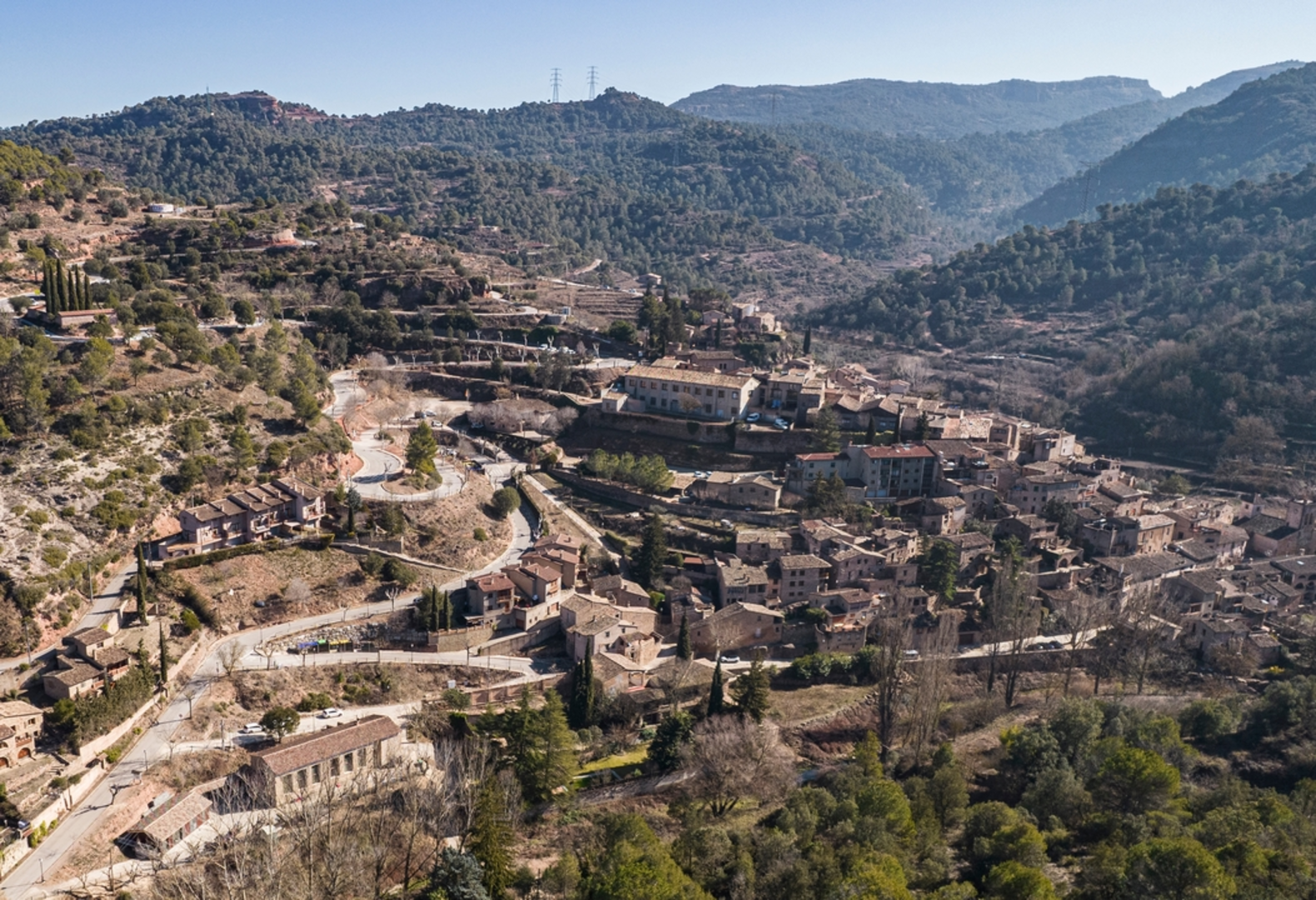 An image depicting the trail Mura Caves SL C 69 and its surrounding area.