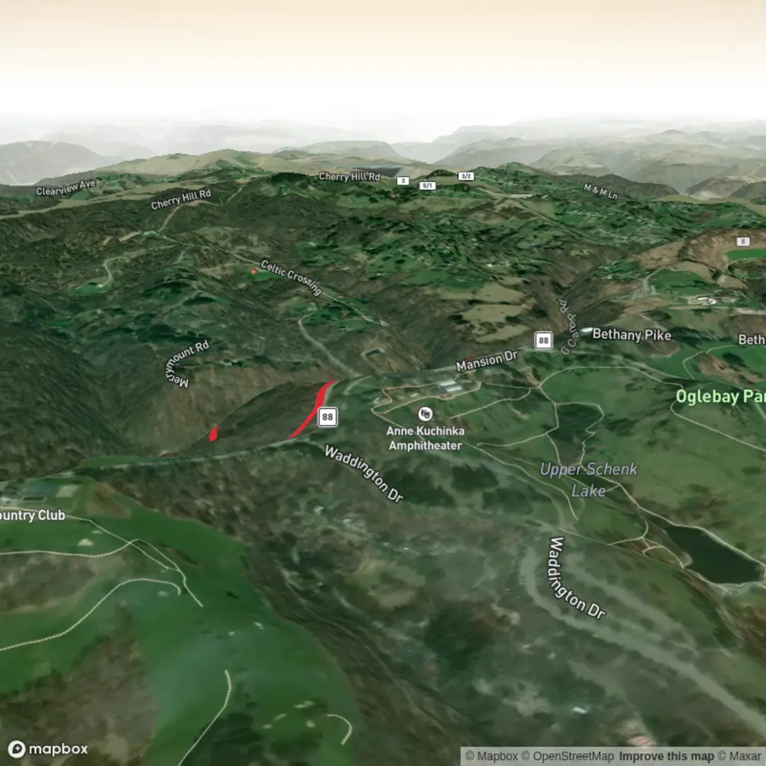 An image depicting the trail The Bridle White Trail and its surrounding area.
