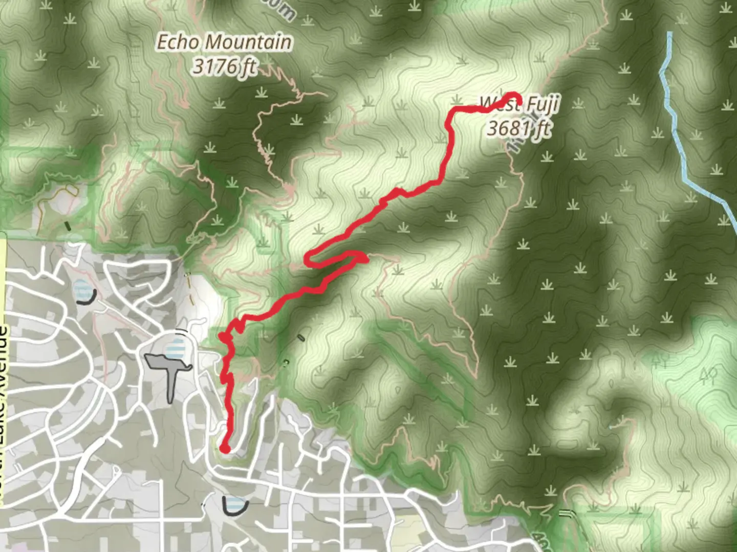 An image depicting the trail Old Edison Road and Lone Tree Trail and its surrounding area.