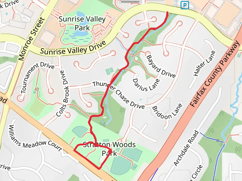 Stratton Woods Park Loop