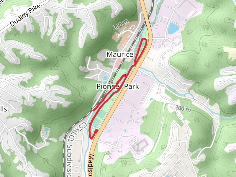 Pioneer Park and Banklick Creek Loop