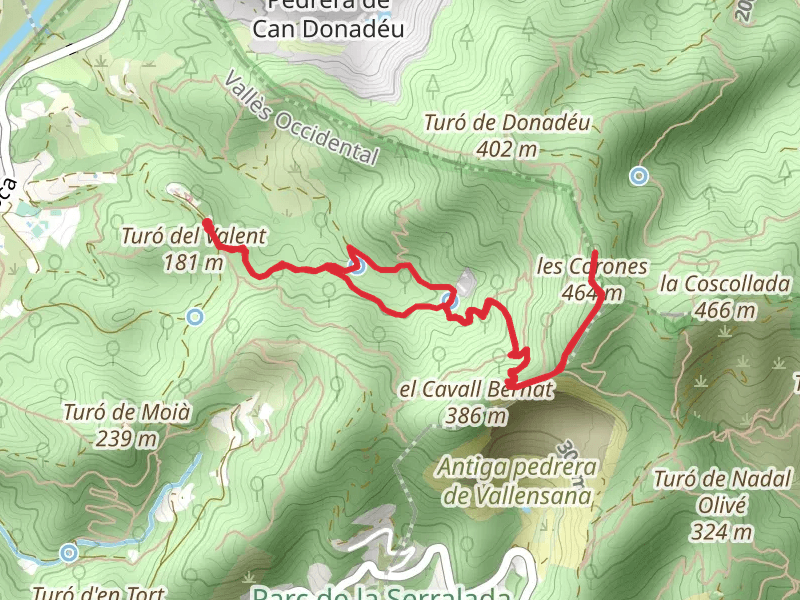 From Sant Pere de Reixac to Turó de les Malesses SL C 149