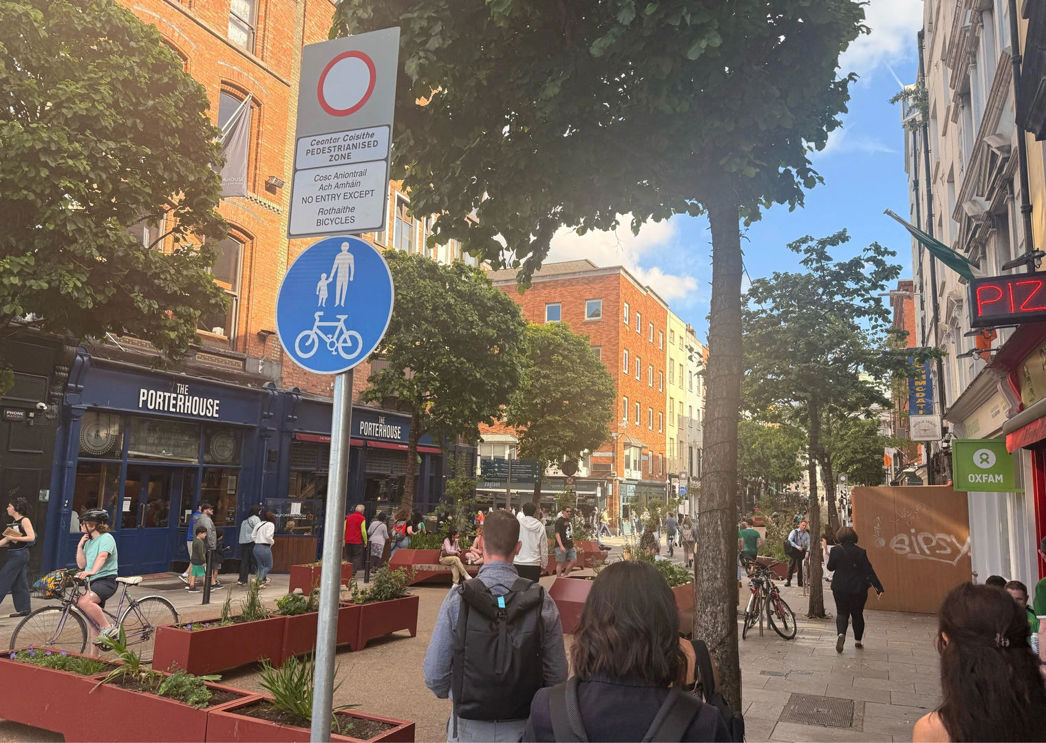 An image depicting the trail Dublin City and its surrounding area.