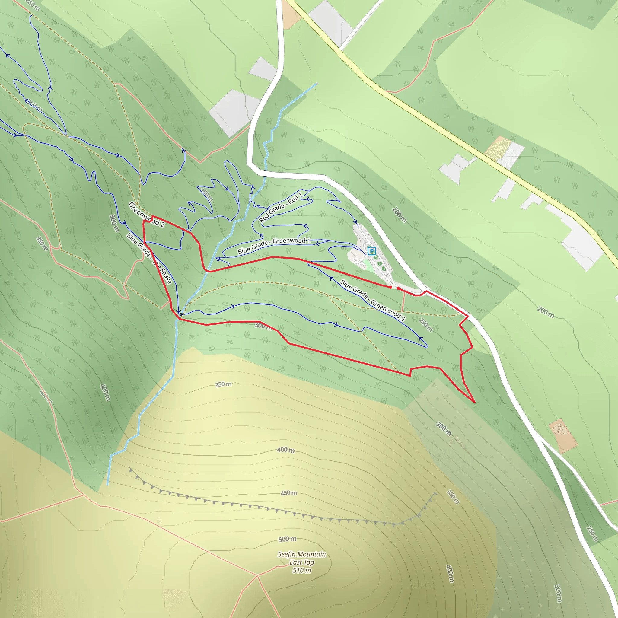 Ballyhoura - Nature Trail mobile static map