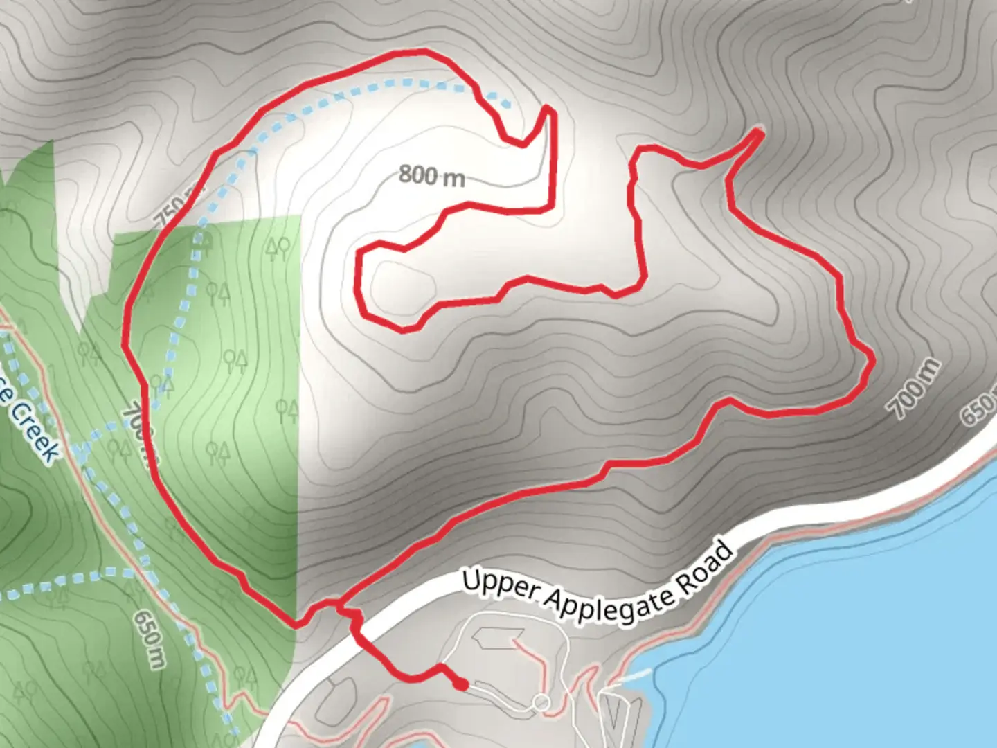 An image depicting the trail Grouse Loop Walk and its surrounding area.