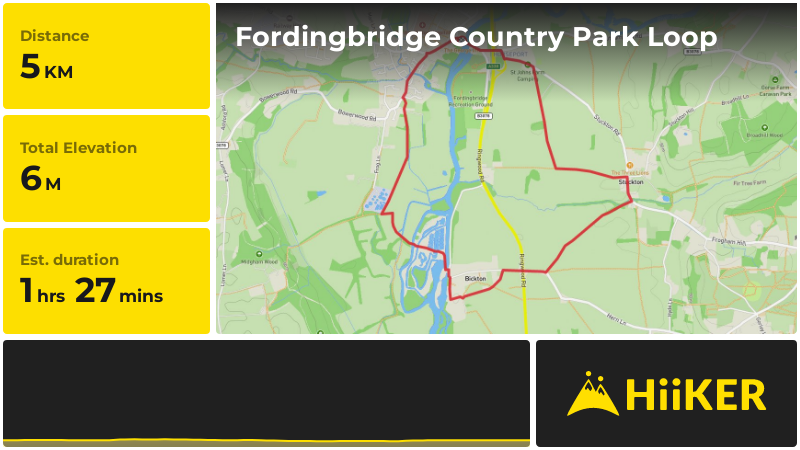 | Fordingbridge Country Park Loop