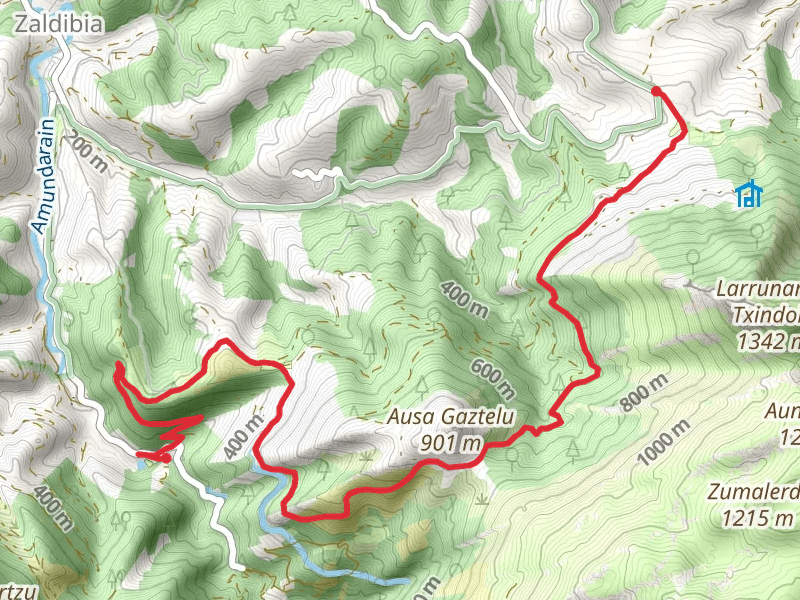 Ausa - Gaztelu Trail PR GI 2004