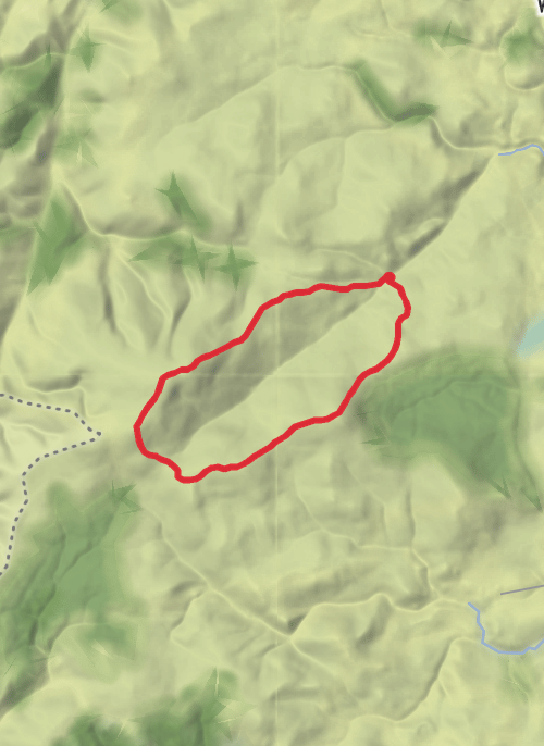 cheviot & hedgehope mobile static map