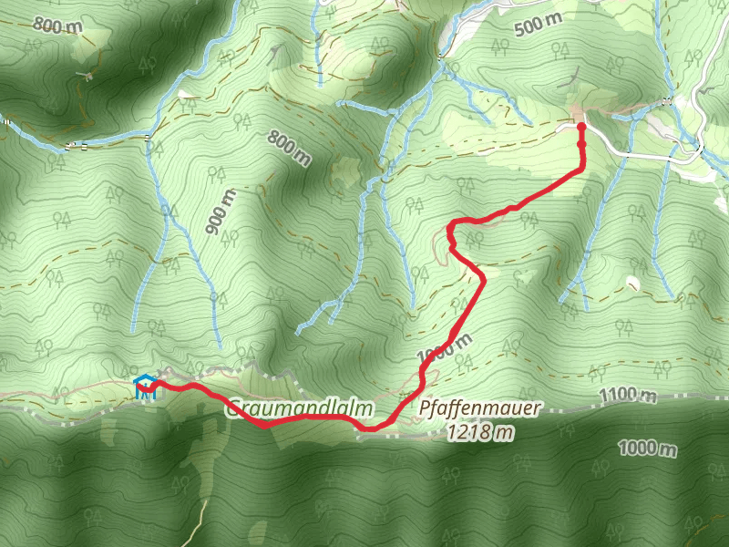 Schoberstein via Trattenbach