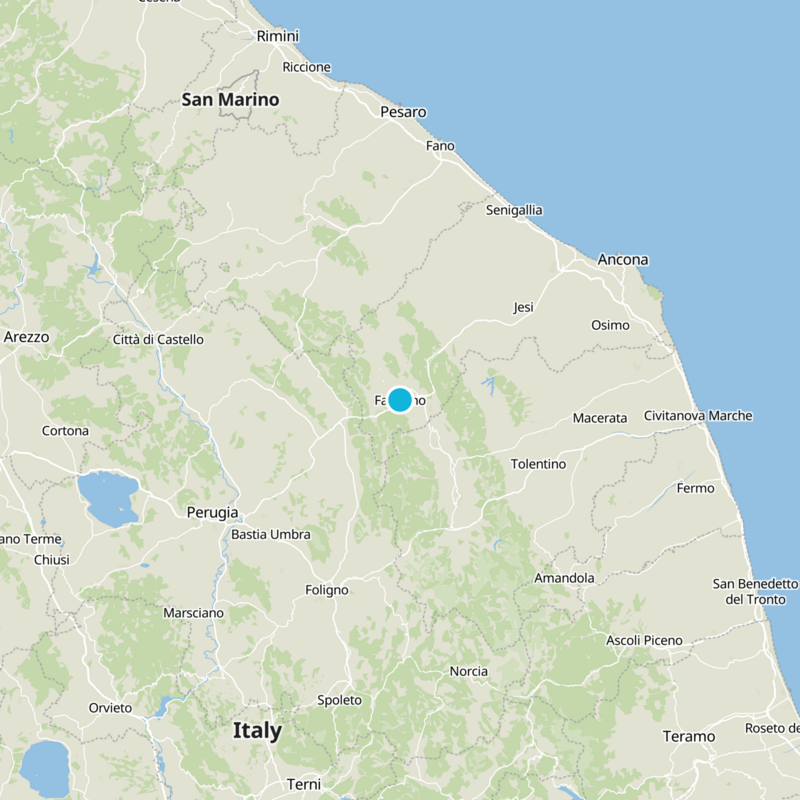 Fabriano Static Map