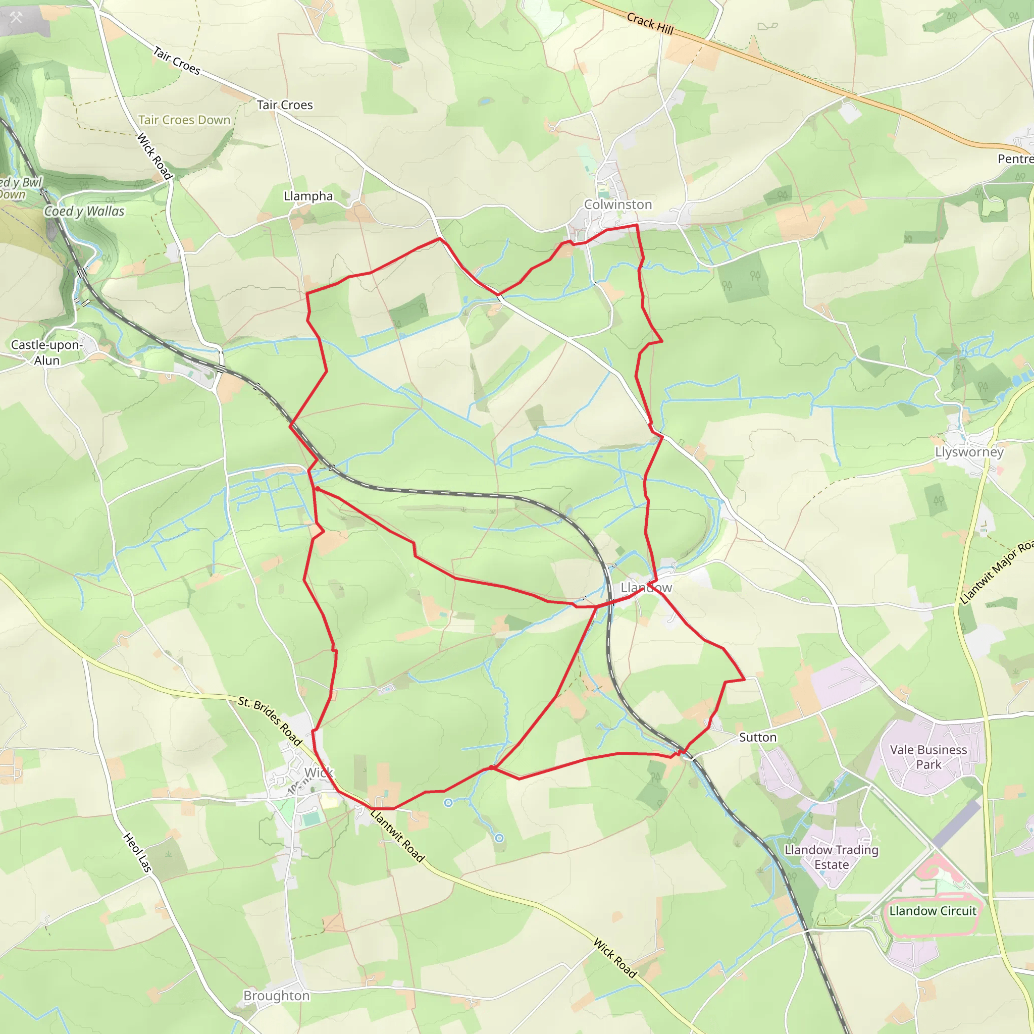 Valeway 19 (Wick) mobile static map