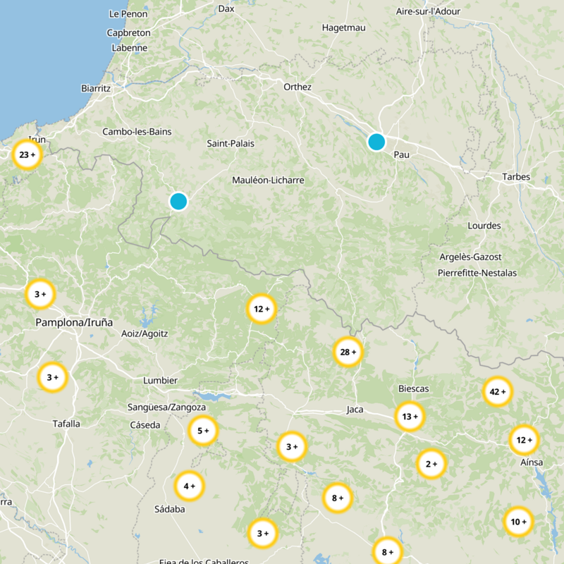 Pirinioak / Pirineo Static Map