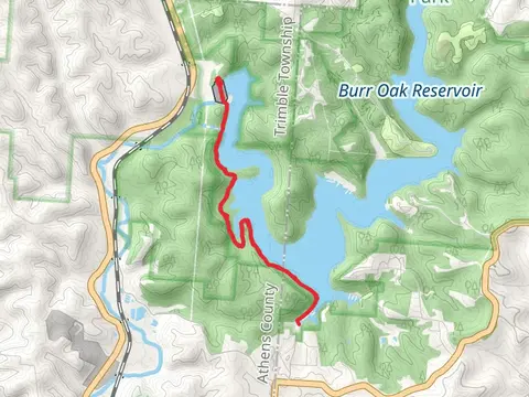 Burr Oak Backpack Trail - Short