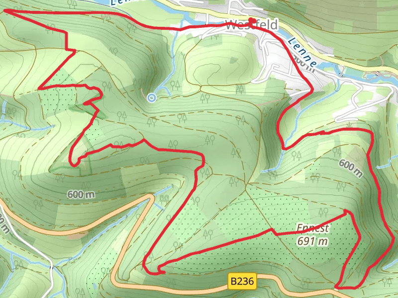 Graftenberg, Ennest Peak Loop via In der Eitmecke