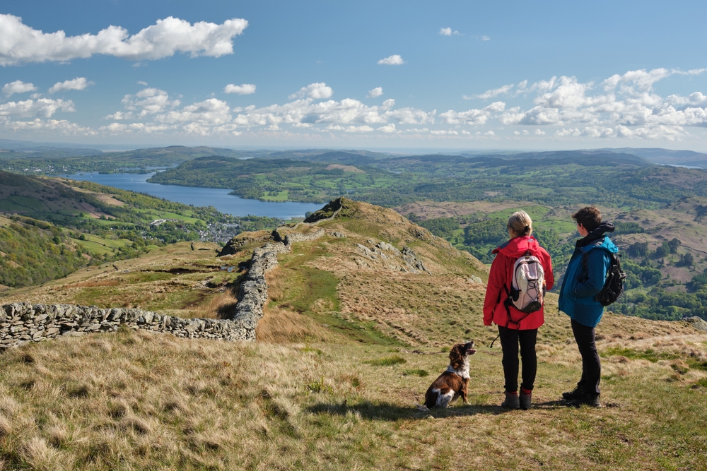 An image depicting the trail Lake District National Park and its surrounding area.
