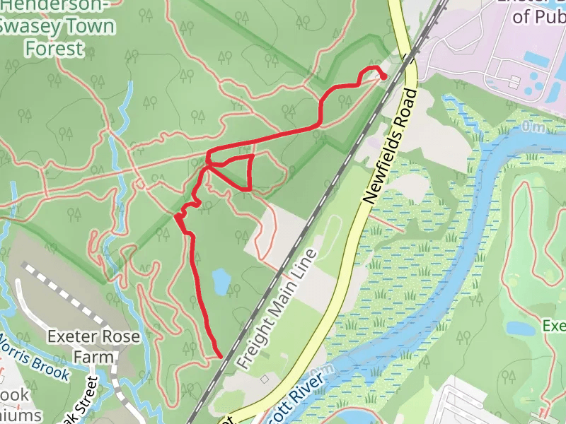 Tressle to Gas and Orchard Trail