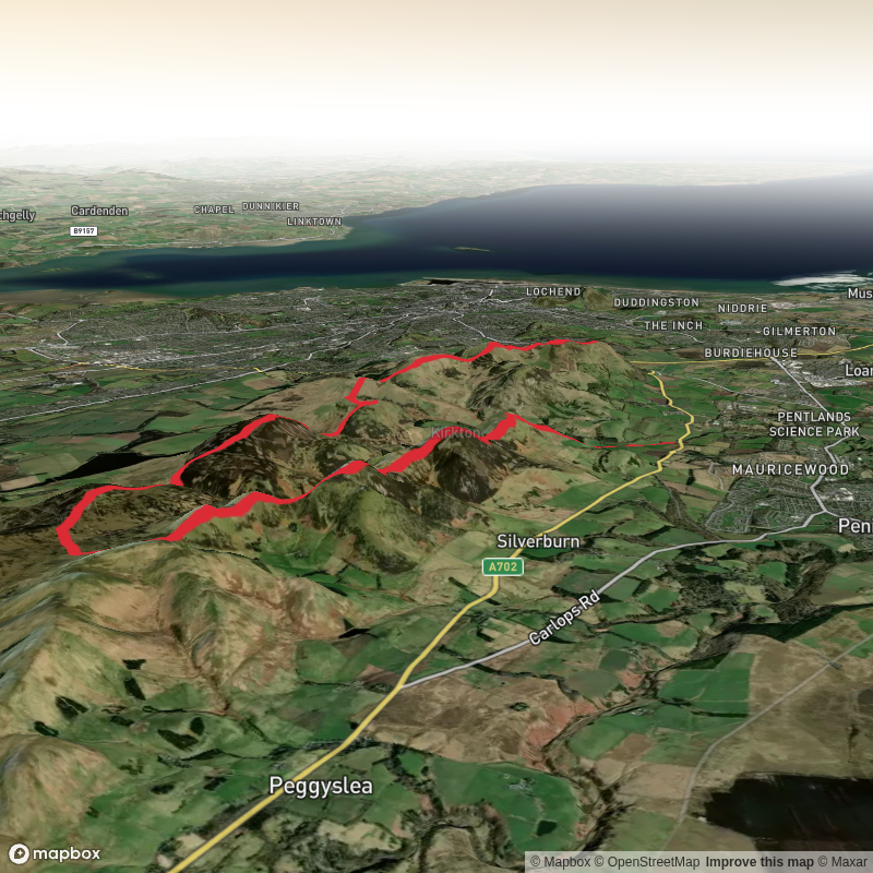 Pentlands south to north