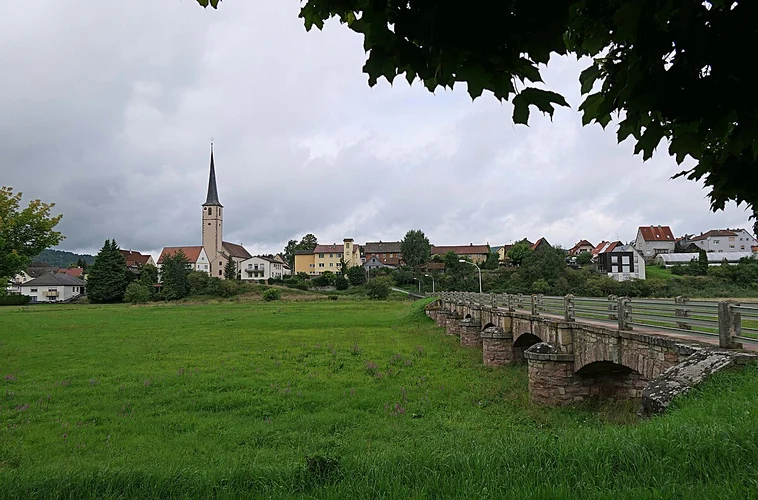Windseller See via Steinach and Bad Bocklet Rundweg